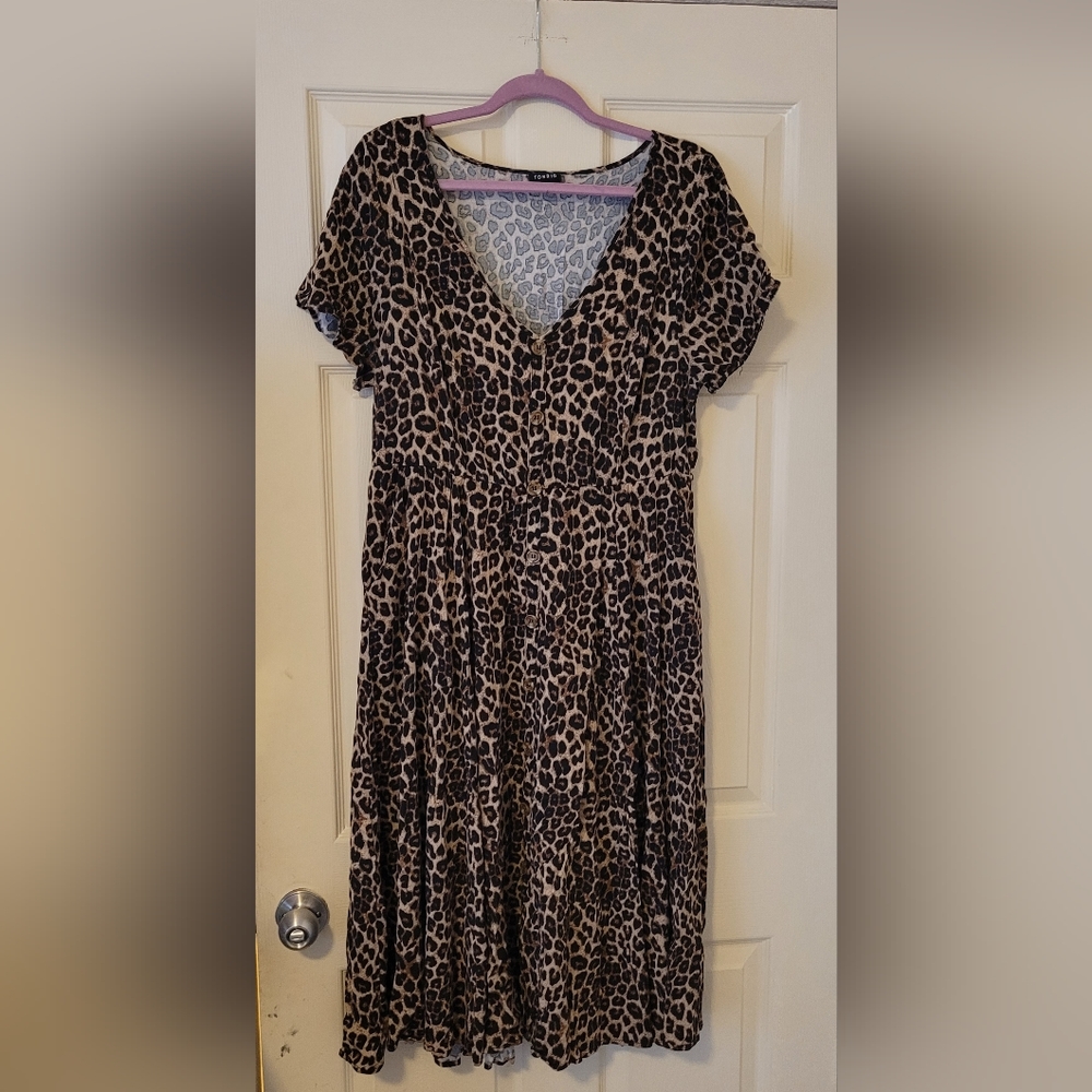 Torrid cheetah dress